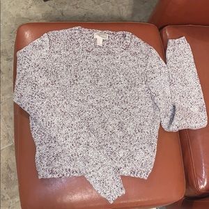 Crop sweater